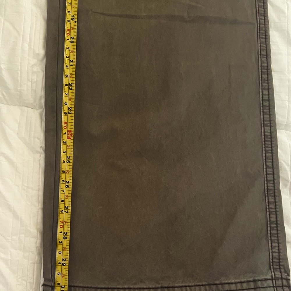 FREE PEOPLE Kakhi green cargo pants -Size 6 NWOT! - Picture 12 of 12